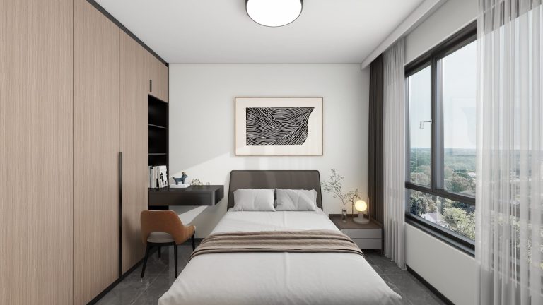 Sembawang Canberra Vista 48 sqm Design B Master bedroom interior design