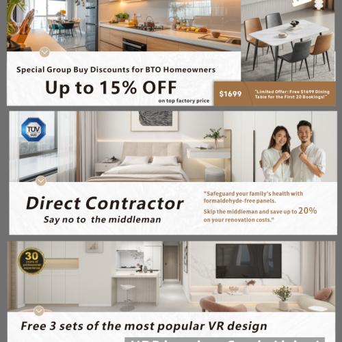 BTO group renovation package in Singapore