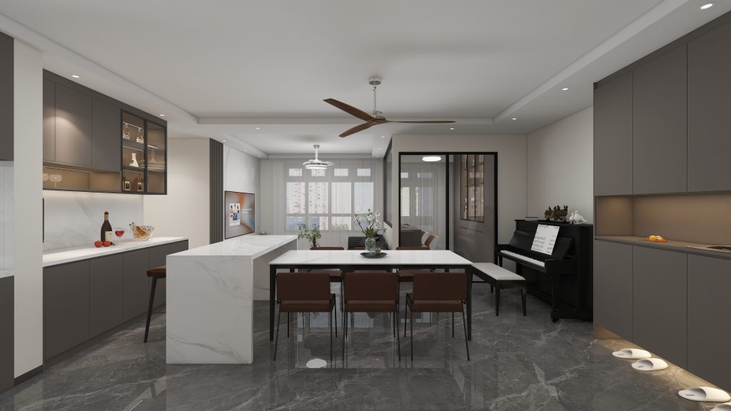 Tampines GreenEmerald 113 C LIVING ROOM 10