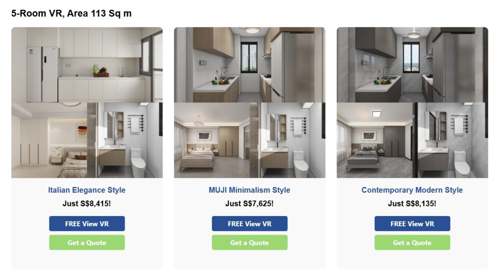 sunsails 5rooms quotation