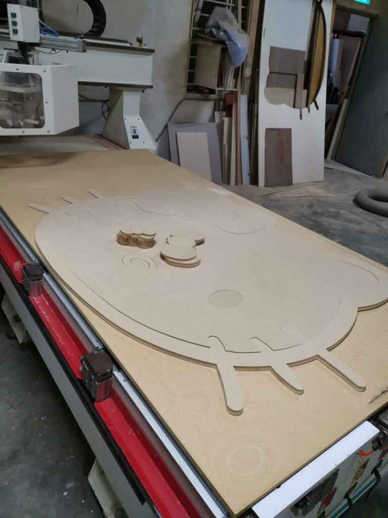 Assembly Line of Modular Cabinets - BTO Group Reno