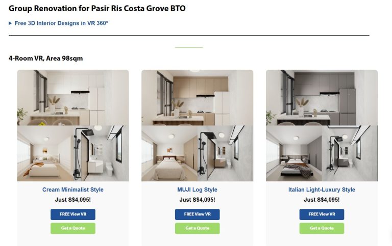 pasir ris costa grove bto VR