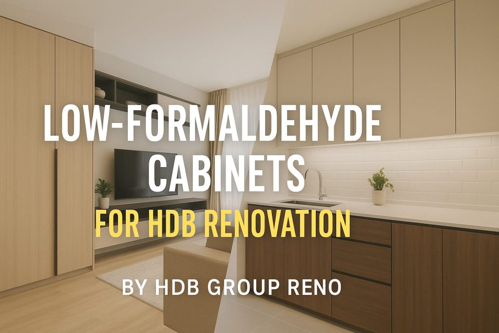 Low-Formaldehyde HDB Cabinets – Factory-Built Wardrobes, Kitchens & Vanities