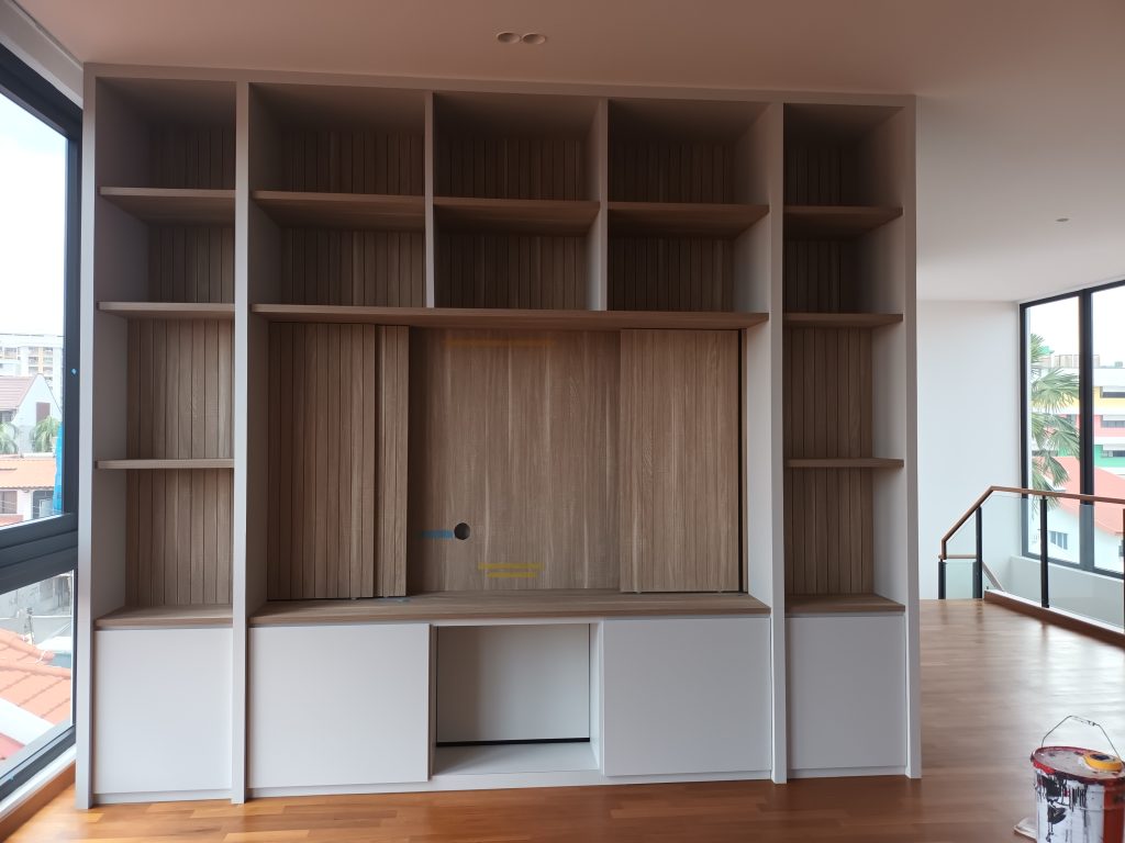 Custom Made TV Console (14)