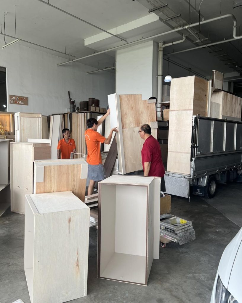 hdb carpentry delivery preparation