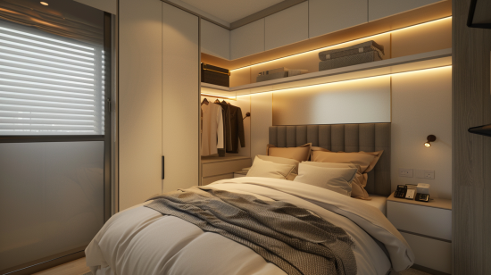 smart rgb hdb bedroom charging
