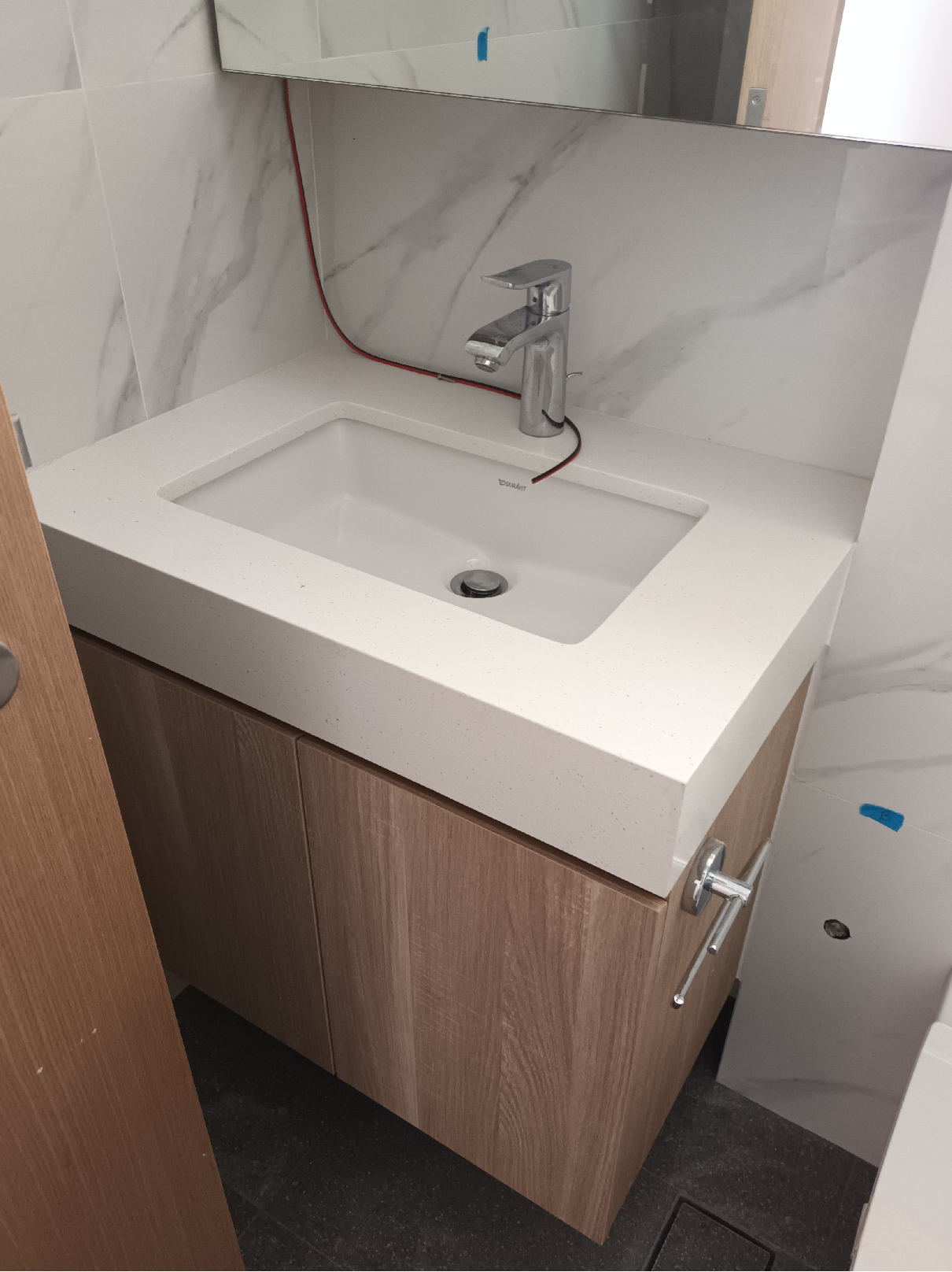 custom bathroom vanity carpentry in an hdb flat singapore