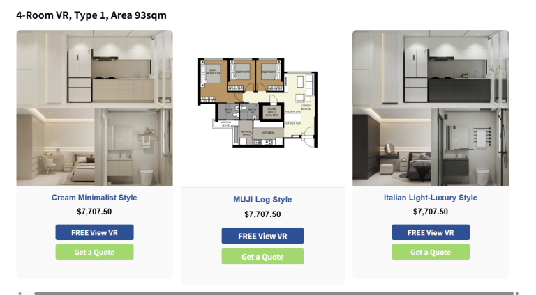 Bishan Ridges Model 🏡 Bishan Ridges BTO: Exclusive 4-Room Renovation Packages | BTO Group Reno