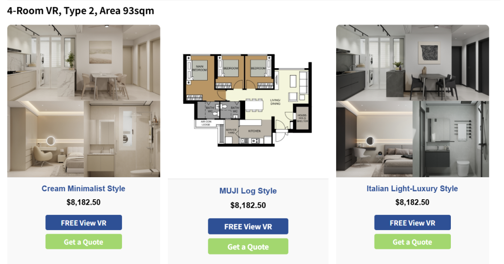 Bishan Ridges BTO type2 4 Room