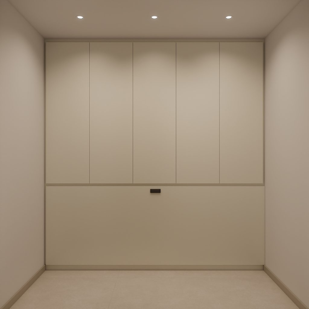 Bomb Shelter Full Height Space Saving Beds with Storage Cabinet