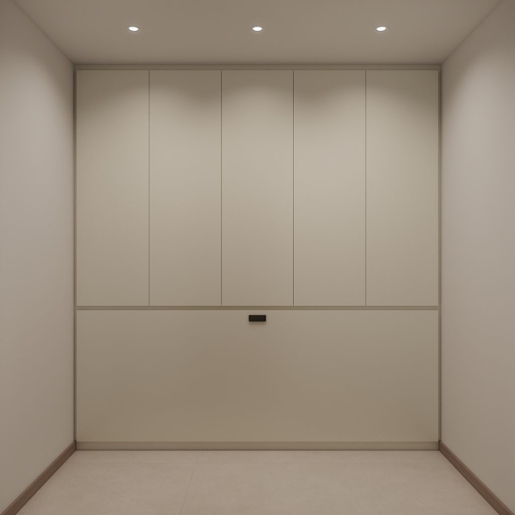 Bomb Shelter Full Height Space Saving Beds with Storage Cabinet