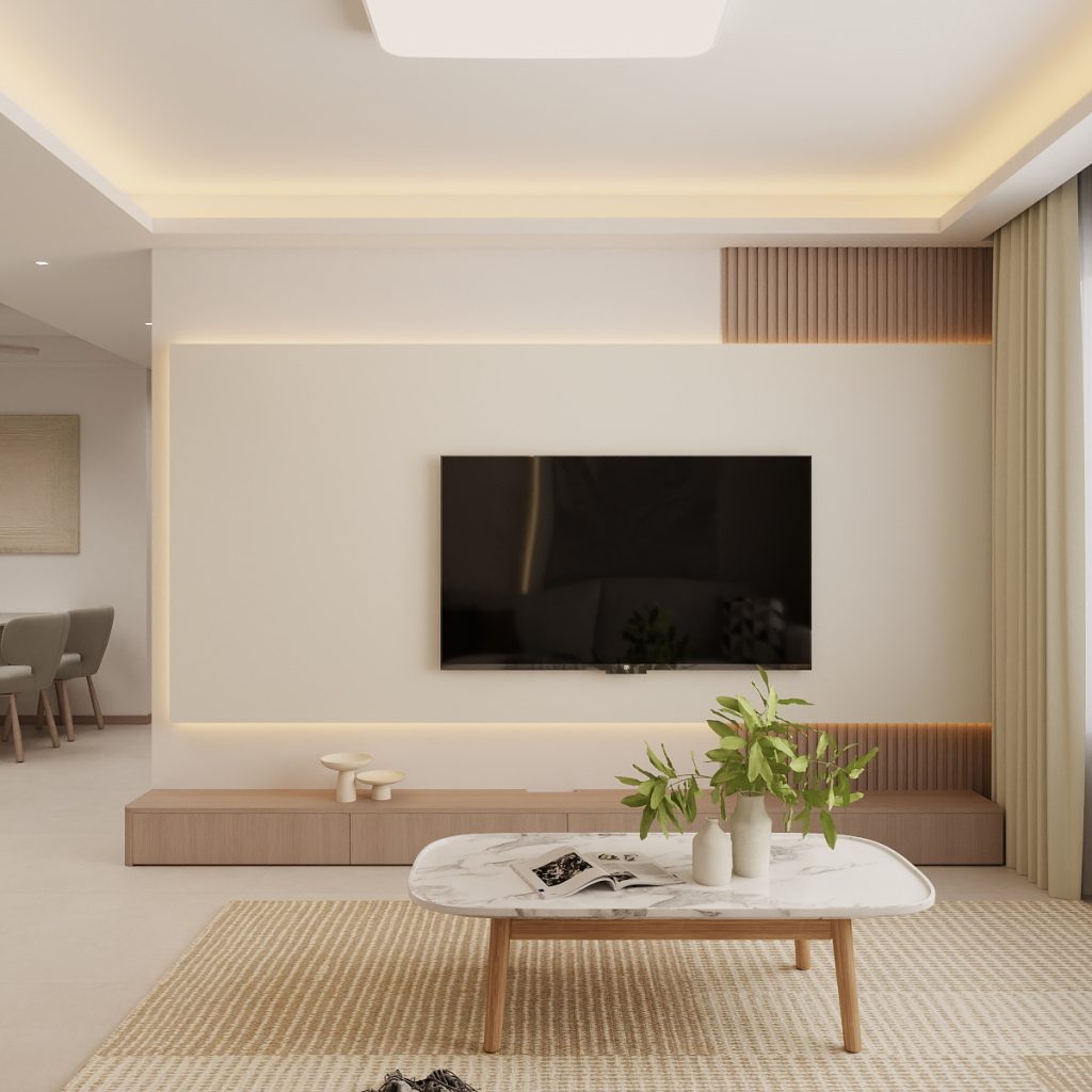 Living Room Floor-Standing Tv Console