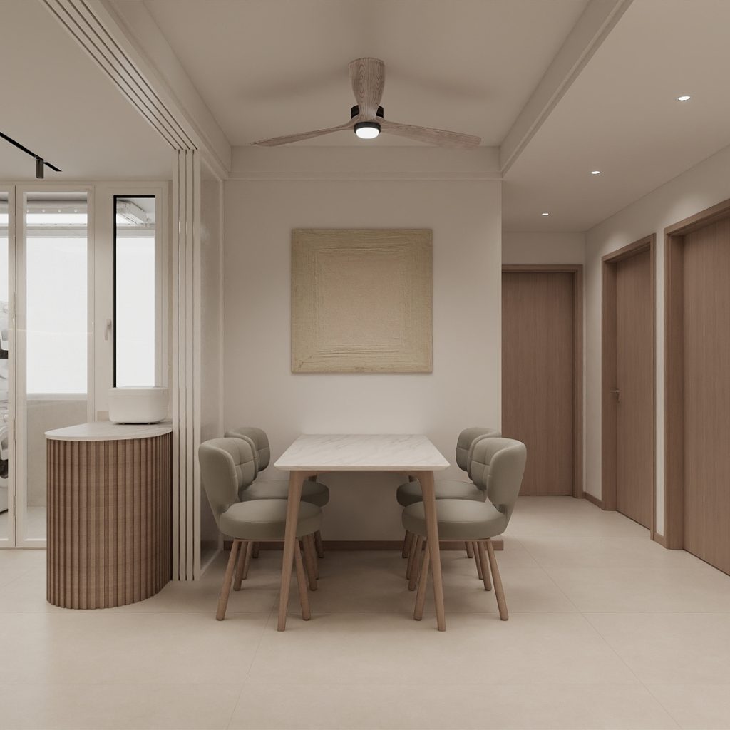 Kitchen Island with Sintered Stone (3 feet)