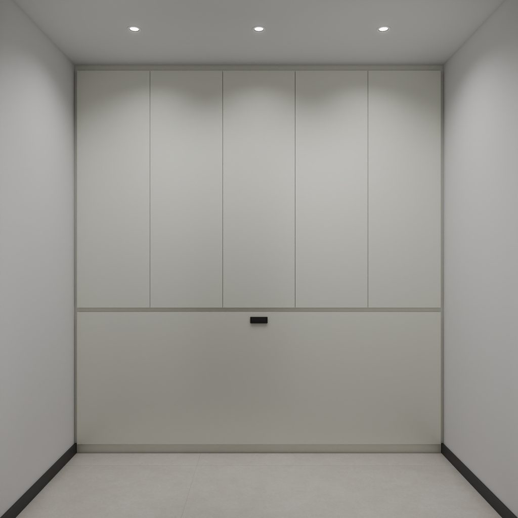 Bomb Shelter Full Height Space Saving Beds with Storage Cabinet