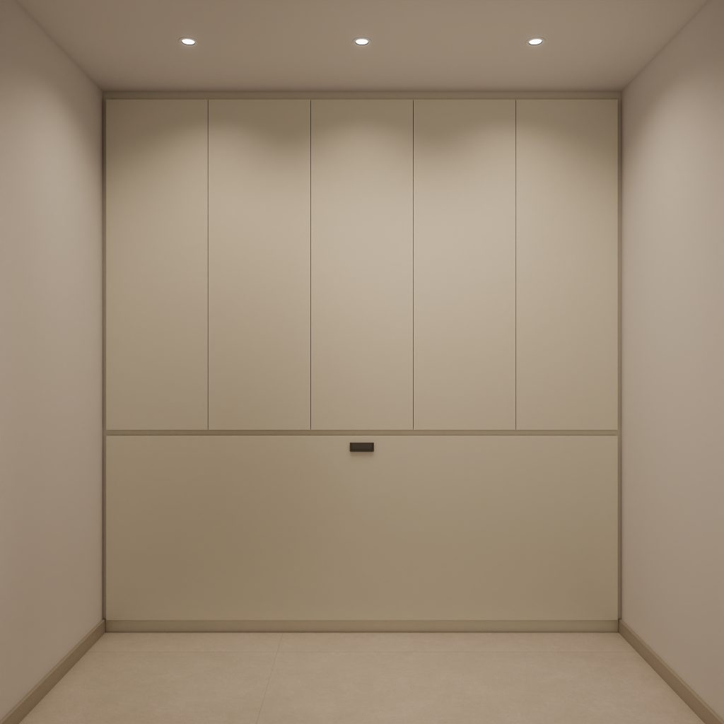 Bomb Shelter Full Height Space Saving Beds with Storage Cabinet