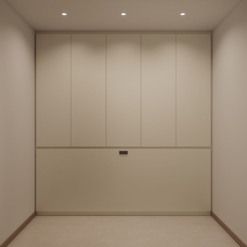 Bomb Shelter Full Height Space Saving Beds with Storage Cabinet