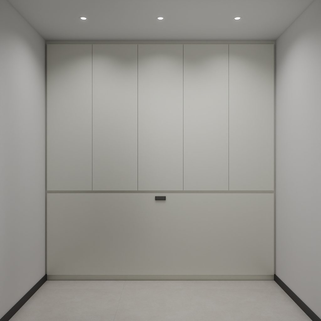 Bomb Shelter Full Height Space Saving Beds with Storage Cabinet