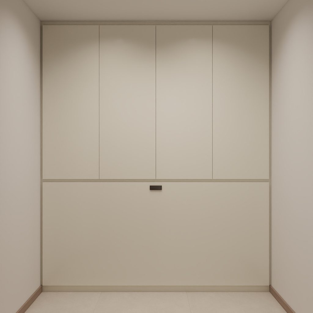 Bomb Shelter Full Height Space Saving Beds with Storage Cabinet