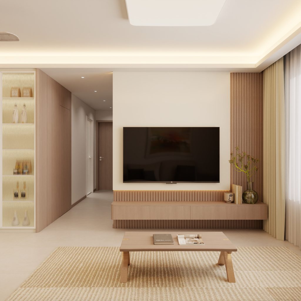 Living Room Suspended  Tv Console